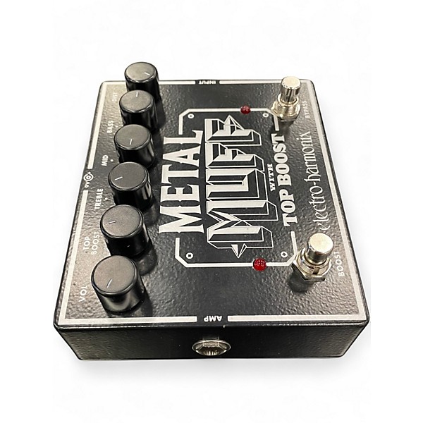 Used Electro-Harmonix Metal Muff Distortion With Top Boost Effect Pedal