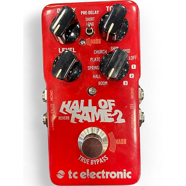 Used TC Electronic Hall Of Fame 2 Reverb Effect Pedal