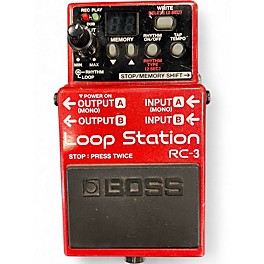 Used BOSS RC3 Loop Station Pedal