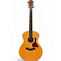 Used Taylor 214E DLX Natural Acoustic Electric Guitar thumbnail