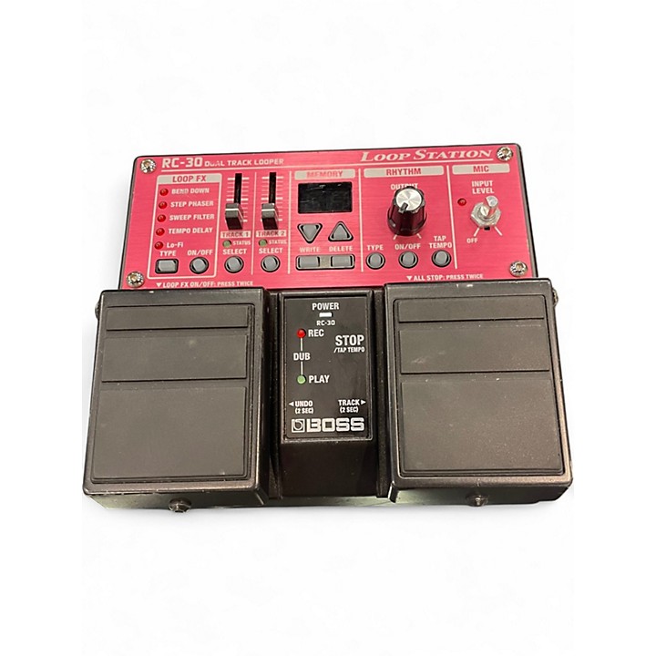 BOSS RC-30 デュアルトラックルーパー Boss RC-30 Loop Station Twin Guitar Pedal - Vintage King