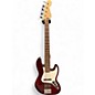 Used Fender JAZZ 5 STR BASS  Burgundy Electric Bass Guitar thumbnail