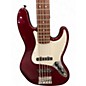 Used Fender JAZZ 5 STR BASS  Burgundy Electric Bass Guitar