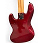 Used Fender JAZZ 5 STR BASS  Burgundy Electric Bass Guitar