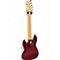 Used Fender JAZZ 5 STR BASS  Burgundy Electric Bass Guitar