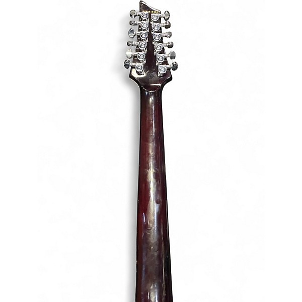 Used Schecter Guitar Research C/SH-12 Red Hollow Body Electric Guitar