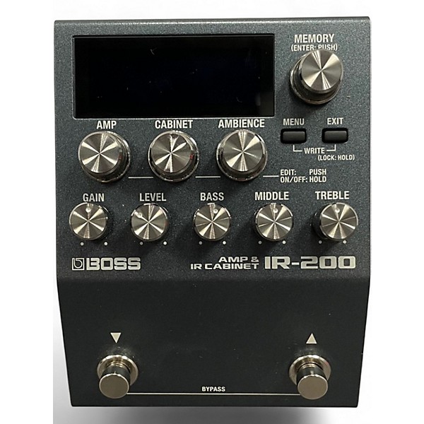 Used BOSS IR 200 Effect Processor | Guitar Center