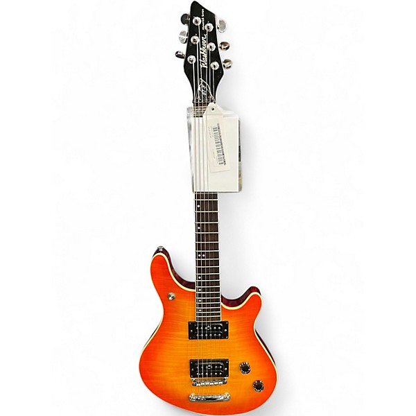 Used Washburn BT8 MAVERICK SERIES Sunburst Solid Body Electric Guitar