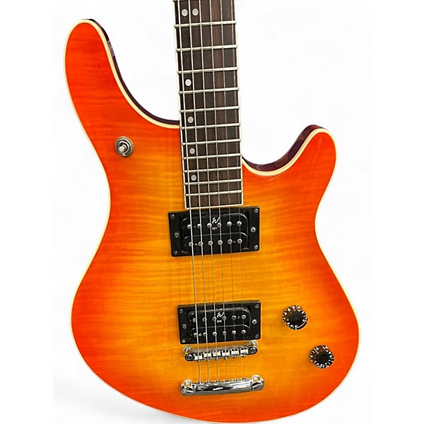 Used Washburn BT8 MAVERICK SERIES Sunburst Solid Body Electric Guitar