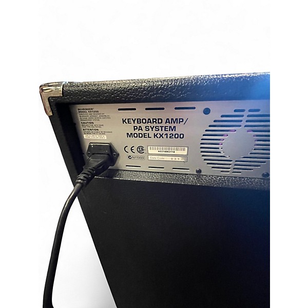 Used Behringer KX1200 Keyboard Amp