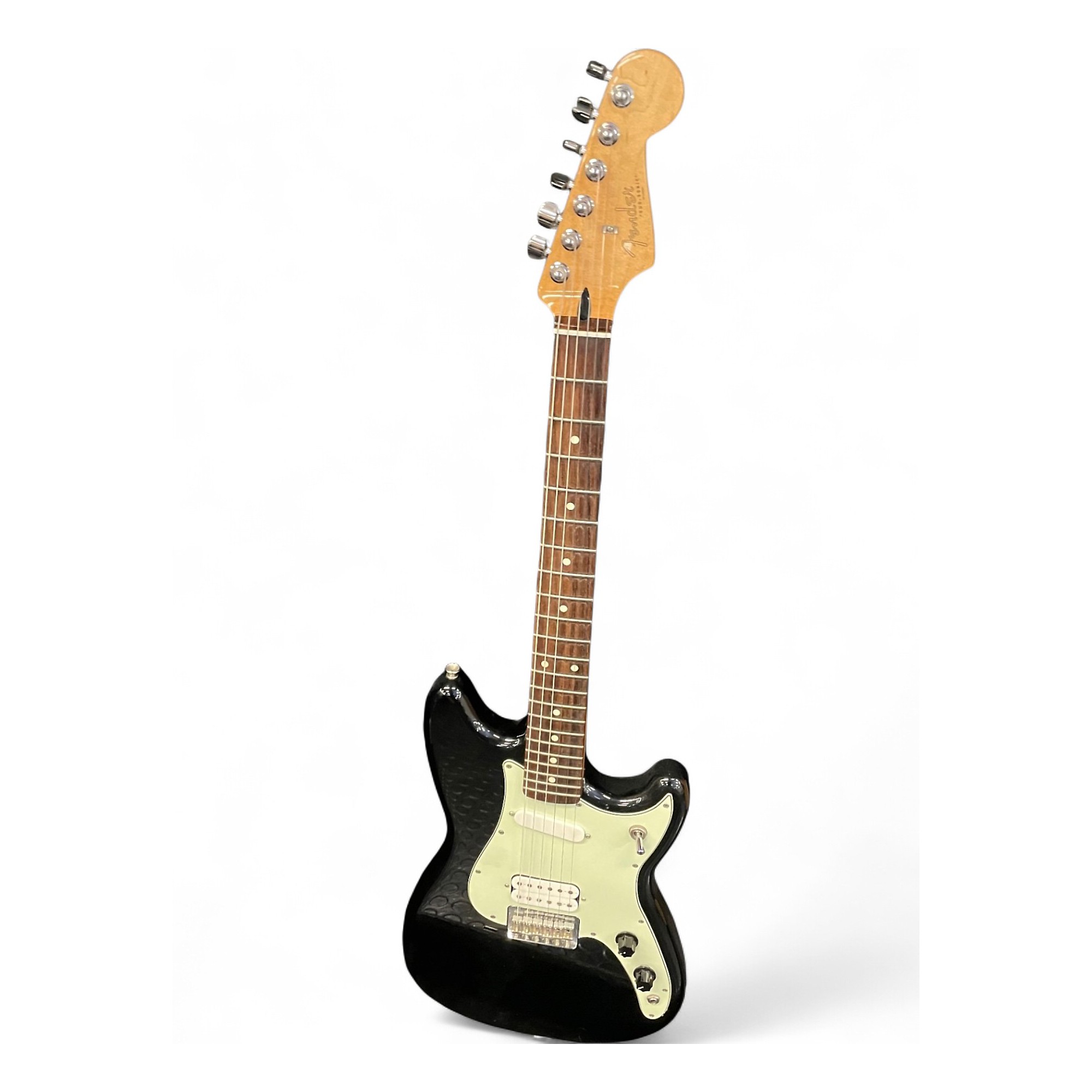 Fender Duo-Sonic ブラック Fender Duo-Sonic HS - Black with Rosewood Fingerboard