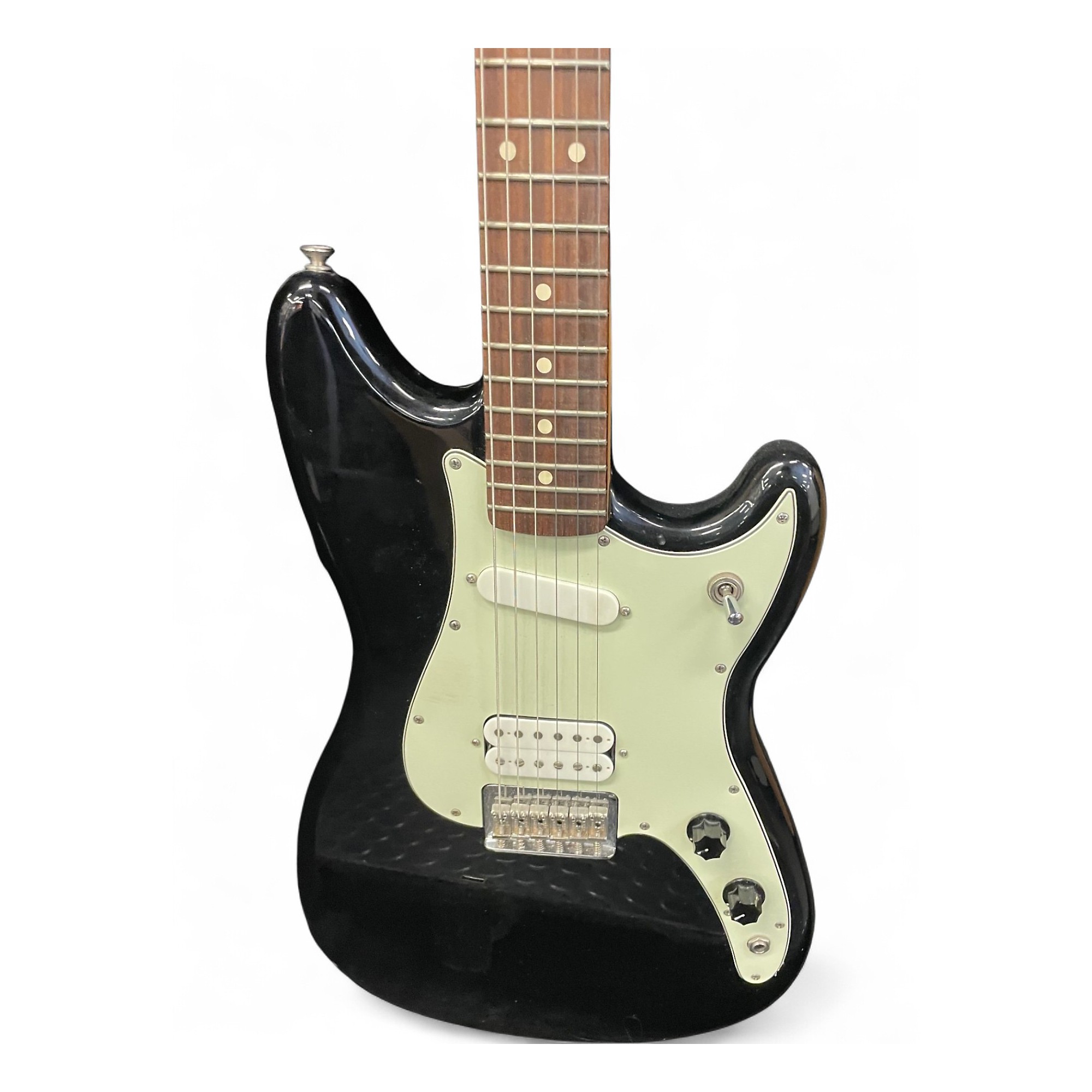 Fender Duo-Sonic ブラック Used 2016 Fender Duo Sonic HS Black Solid Body Electric