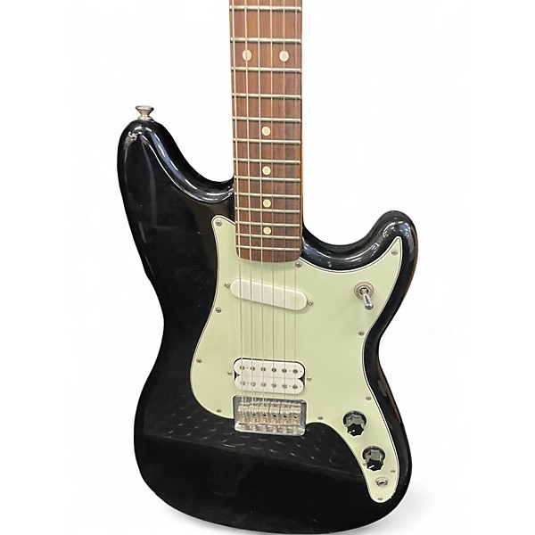 Used 2016 Fender Duo Sonic HS Black Solid Body Electric
