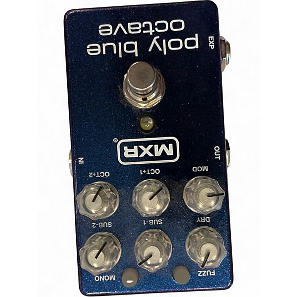 Used MXR M306 Poly Blue Octave Effect Pedal