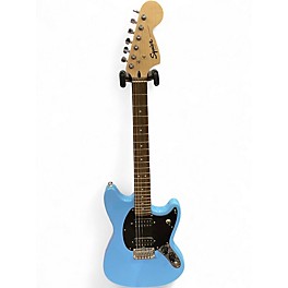 Used Squier Bullet Mustang HH Blue Solid Body Electric Guitar