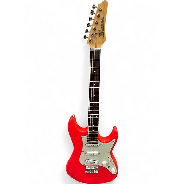 Used Ibanez AZES31 Shocking Pink Solid Body Electric Guitar