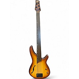 Used Ibanez SRH505F Vintage Sunburst Electric Bass Guitar