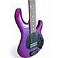 Used Sterling by Music Man Ray35 5 String purple sparkle Electric Bass Guitar