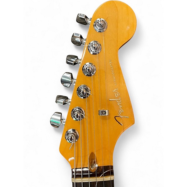 Used 2022 Fender American Ultra Stratocaster Ultraburst Solid Body Electric Guitar
