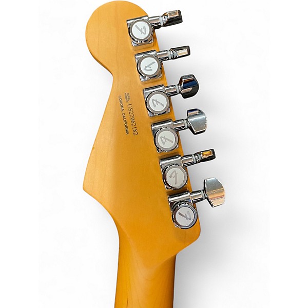 Used 2022 Fender American Ultra Stratocaster Ultraburst Solid Body Electric Guitar