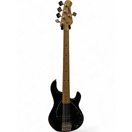 Used Sterling by Music Man Ray5 5 String Black Electric Bass Guitar