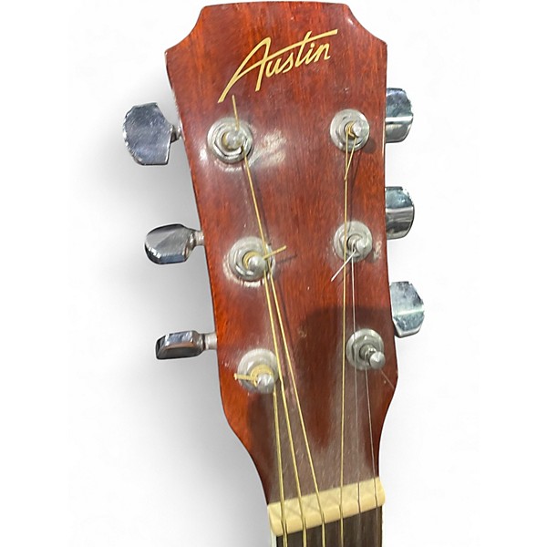 Used Austin AA20-D Natural Acoustic Guitar