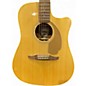 Used Fender Redondo Natural Acoustic Electric Guitar