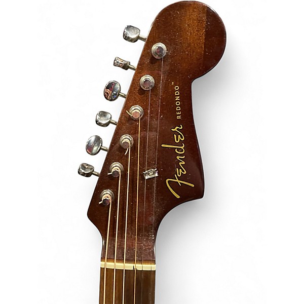 Used Fender Redondo Natural Acoustic Electric Guitar