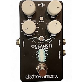 Used Electro-Harmonix Oceans 11  Reverb Effect Pedal