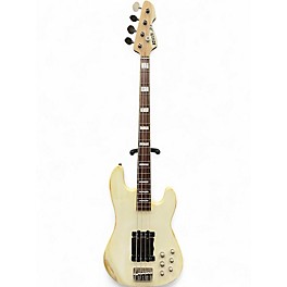 Used Markbass JP-F1 Roadworn White Electric Bass Guitar
