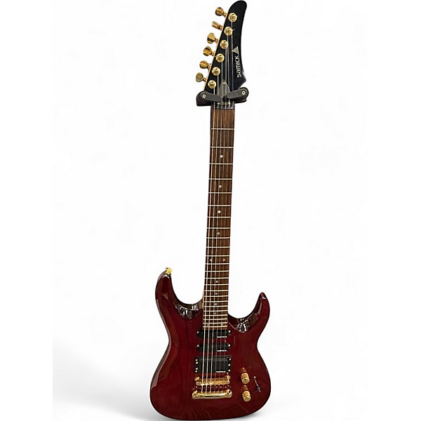 Used Samick K SERIES RED Solid Body Electric Guitar