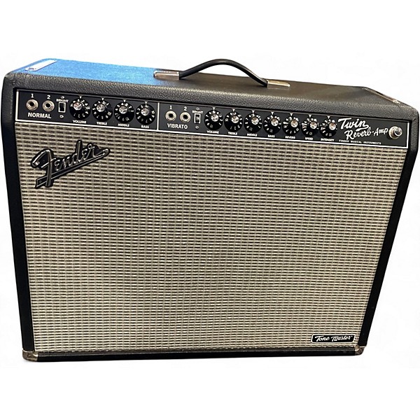 Used Fender Tone Master Twin Reverb 200W 2x12 Guitar Combo Amp
