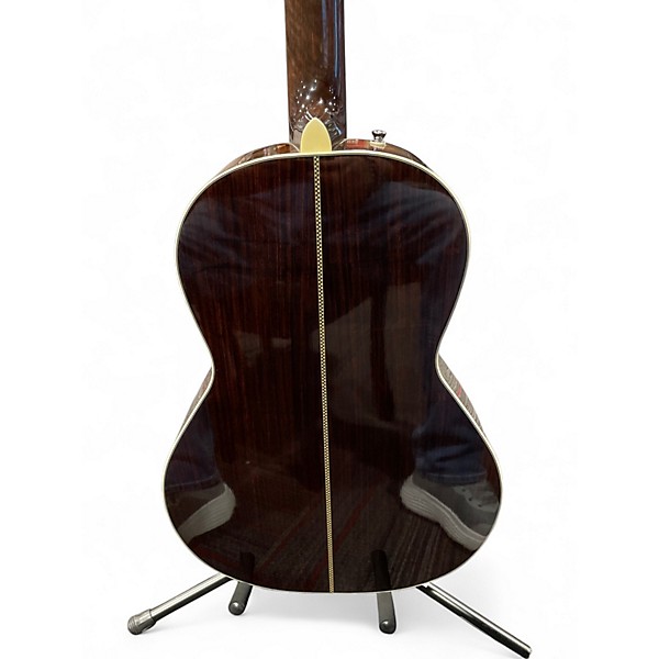 Used Fender Paramount PM-2 2 Tone Sunburst Acoustic Electric Guitar