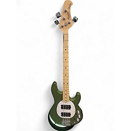 Used Sterling by Music Man Ray4 GREEN Electric Bass Guitar