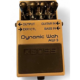 Used Boss Dynamic Wah AW-3 Effect Pedal
