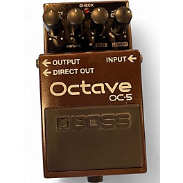 Used Boss Octave OC-5 Effect Pedal