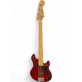 Used Squier DIMENSION BASS Cherry Electric Bass Guitar