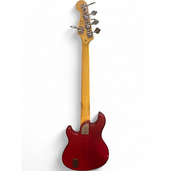 Used Squier DIMENSION BASS Cherry Electric Bass Guitar