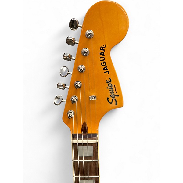 Used Fender Squier Jaguar Seafoam Green Solid Body Electric