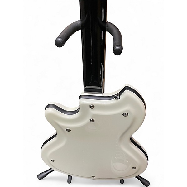 Used Supro Martinique Alpine White Solid Body Electric Guitar