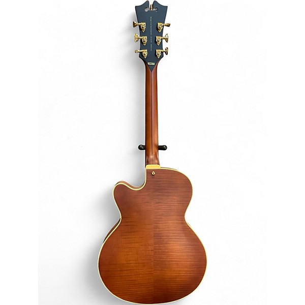 Used D'Angelico  DLX 175 Matte Walnut Hollow Body Electric Guitar