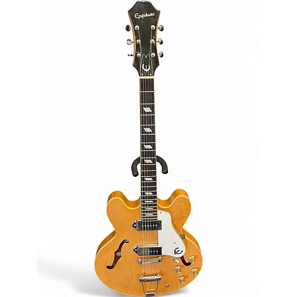 Used Epiphone Casino Natural Hollow Body Electric Guitar
