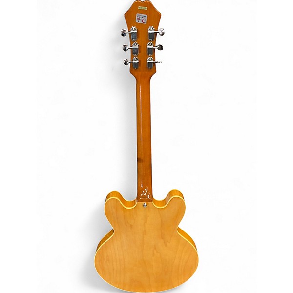 Used Epiphone Casino Natural Hollow Body Electric Guitar