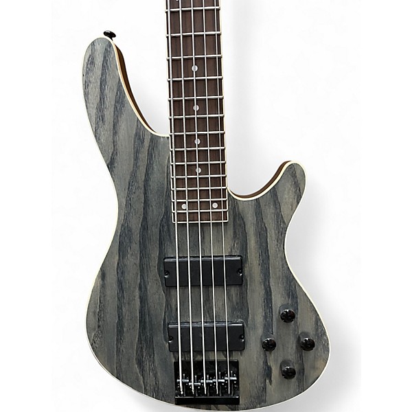 Used Schecter Guitar Research C-5 Standard Charcoal Stain Electric Bass Guitar