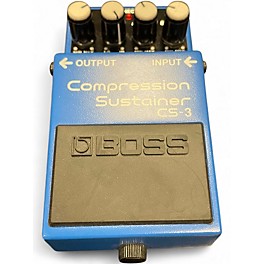 Used BOSS CS3 Compressor Sustainer Effect Pedal