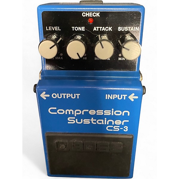 Used BOSS CS3 Compressor Sustainer Effect Pedal