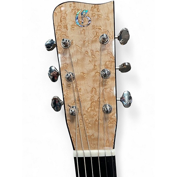 Used 2024 Gallagher P-50 Custom Parlor Natural Acoustic Guitar