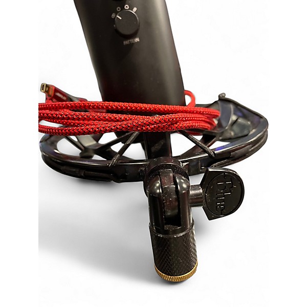 Used Blue yeticaster USB Microphone