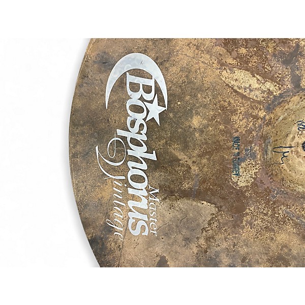 Used Bosphorus Cymbals 20in M20R Master Ride Cymbal
