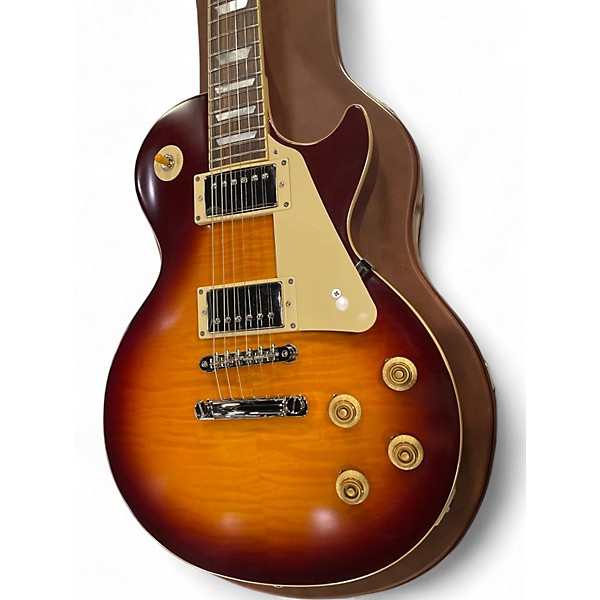 Used Epiphone INSPIRED BY GIBSON CUSTOM 1959 LES PAUL STANDARD 2 Color Sunburst Solid Body Electric Guitar
